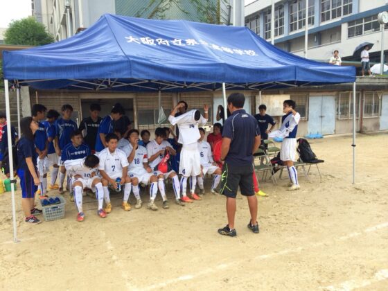 選手権二回戦 対泉北高校