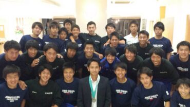 Aチーム　合宿にてサプライズゲスト