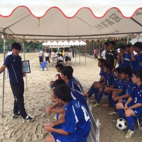 U-18 B 対 寝屋川 (40分ハーフ)