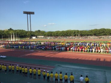 高校サッカー大阪予選選手権大会 開会式