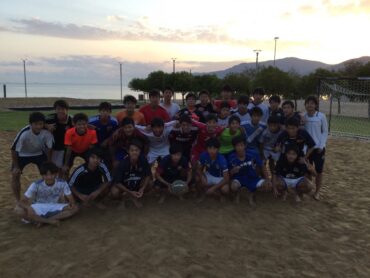 オーストラリア修学旅行中の　朝練動画