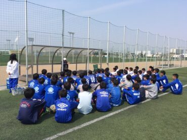 練習試合 A vs 千里  、  県立西宮