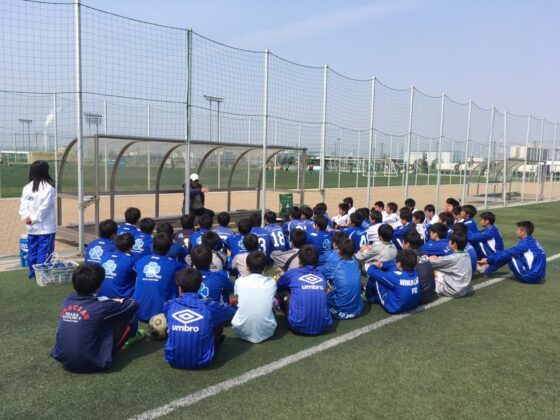 練習試合 A vs 千里  、  県立西宮