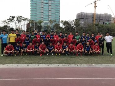 台湾遠征 練習試合