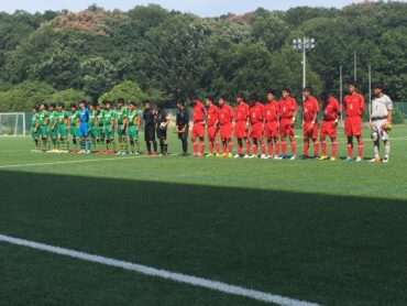 U-18リーグ(2部)  対 槻の木高校