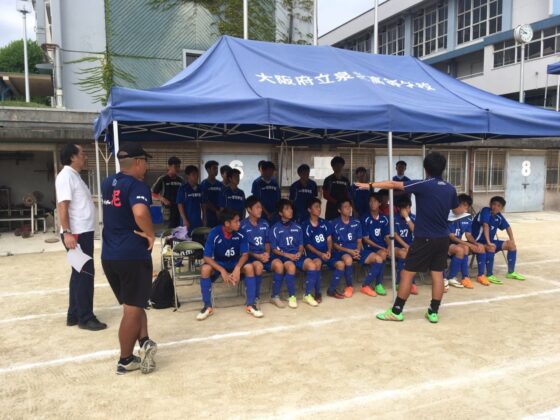 U18リーグ 3部  対浪速高校