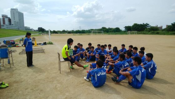 練習試合  Bvs関大北陽高校