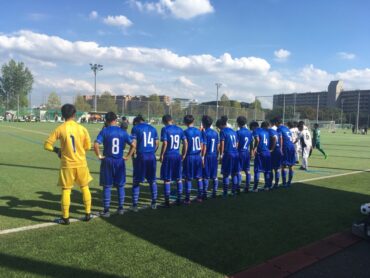 U-18リーグ(2部) プレーオフ 対帝塚山泉ヶ丘