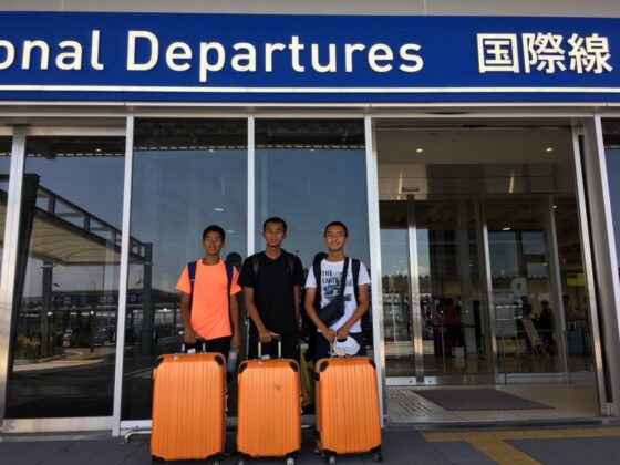 台湾からの留学生帰国へ