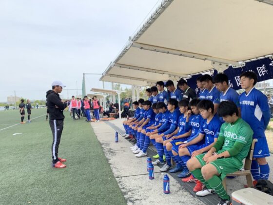 大阪春季高校サッカー大会4回戦  vs 四條畷