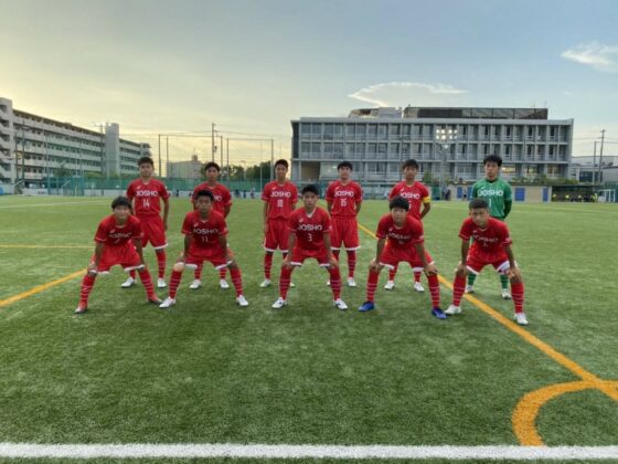 U-18リーグ1部第6節  vs  清風