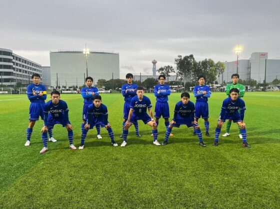 U-18 1部リーグ 第13節　vs桃山学院