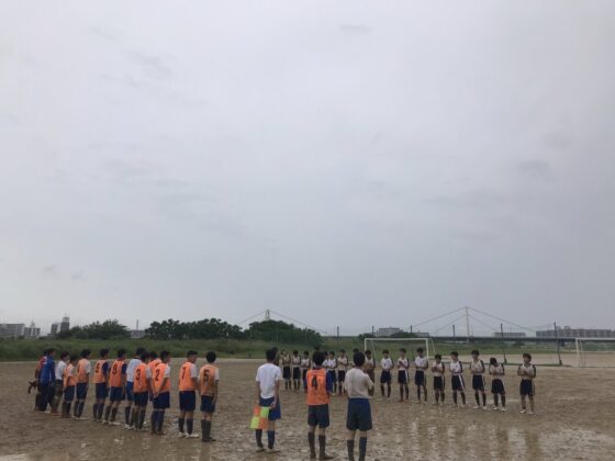 6月11日(日) U16 vs 甲西高校<br>