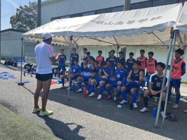 7月27日(木) TM<br>@近畿大学附属和歌山高等学校<br>Ａ.Ｂ.1年vs 近大和歌山高校