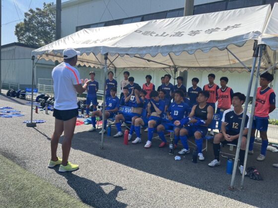 7月27日(木) TM<br>@近畿大学附属和歌山高等学校<br>Ａ.Ｂ.1年vs 近大和歌山高校