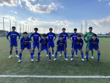 11月19日(日) @ 阪南大学 高見の里グランド<br>U-18リーグ1部第16節　vs 東海大仰星B