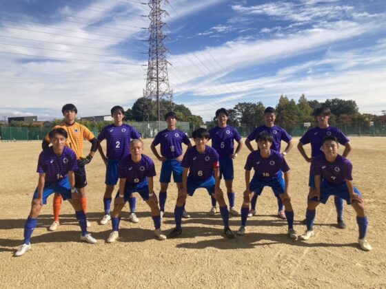 11月10日 (日) U-18サッカーリーグ2024大阪3部リーグ第14節@千里高校グラウンド