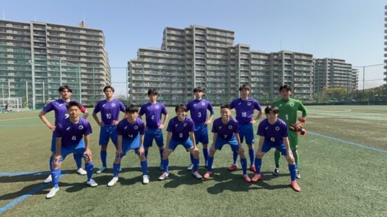 3月23日 (日) 高円宮杯JFA U-18サッカーリーグ2025大阪3部リーグ第2節