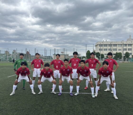 5月31日(土) 高円宮杯JFA U-18サッカーリーグ2025OSAKA3部リーグ第8節@大阪府立摂津高等学校