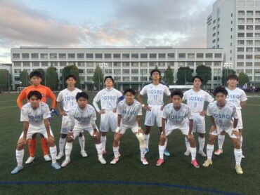 10月3日(土) 高円宮杯JFA U-18サッカーリーグ2026OSAKA1部リーグ第13節@ 近畿大学附属高等学校グラウンド