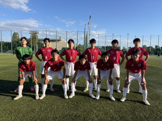 10月3日（土）高円宮杯JFA U-18サッカーリーグ2026 OSAKA４部リーグ後期第5節